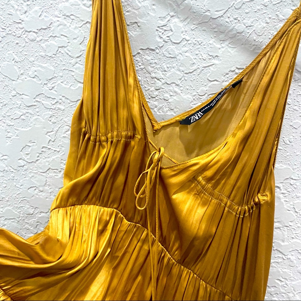 Golden Zara Maxi Dress